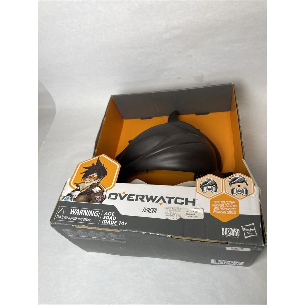 Overwatch TRACER Role play / Cosplay‎ Goggles and Re-moveable Hair NEW In Box
